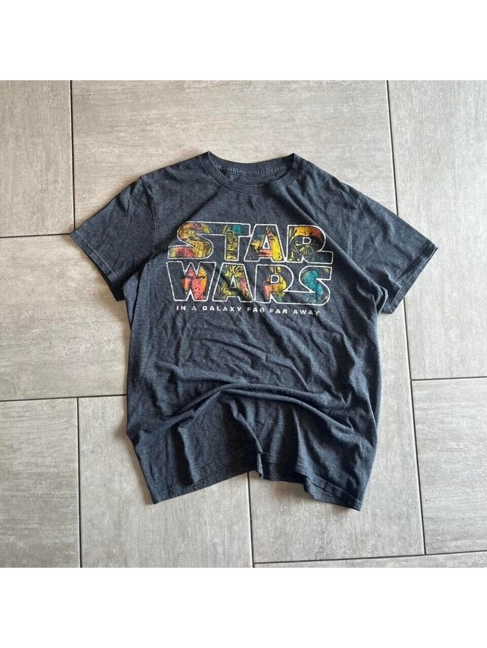 Star Wars Mad Engine Heather Charcoal   Medium